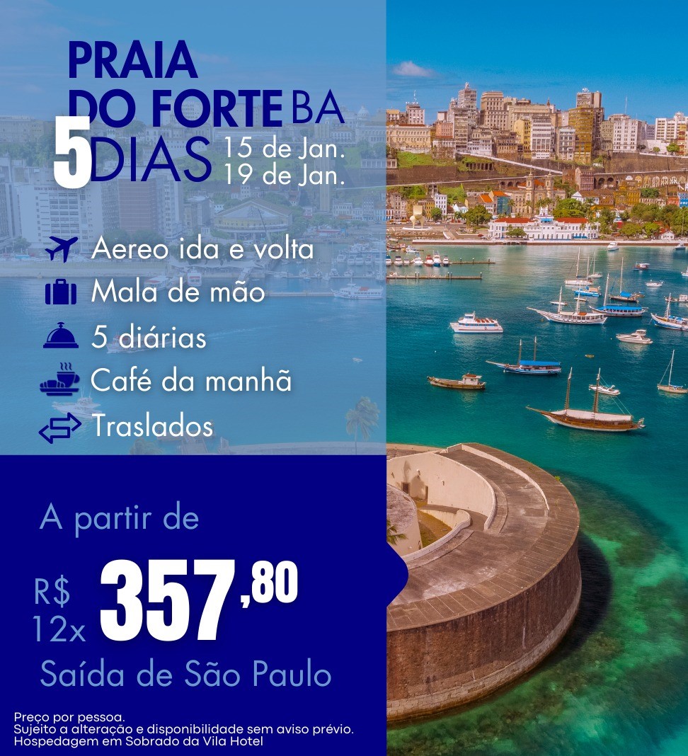 PRAIA DO FORTE  BA